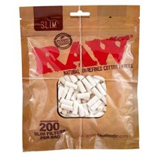 Raw Cotton Filters Slim (200ct)